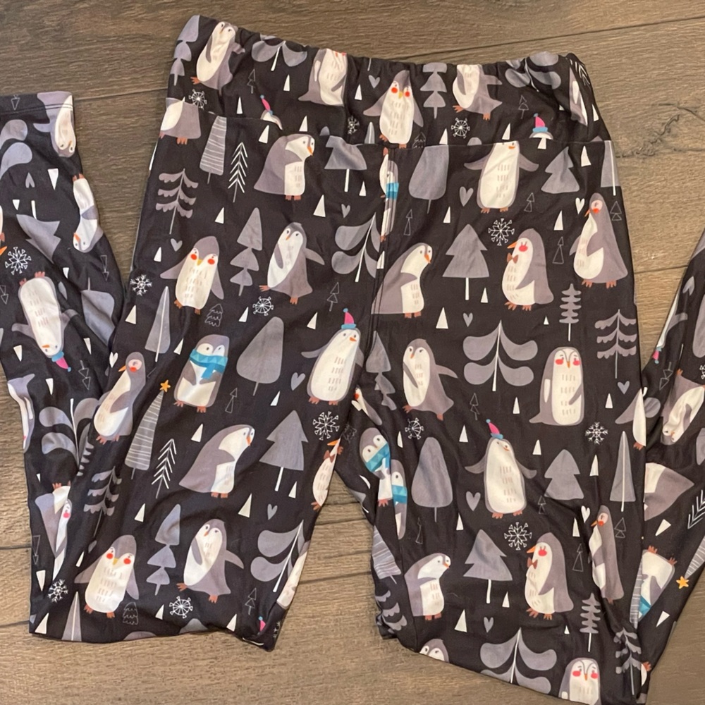 Winter penguin Leggings